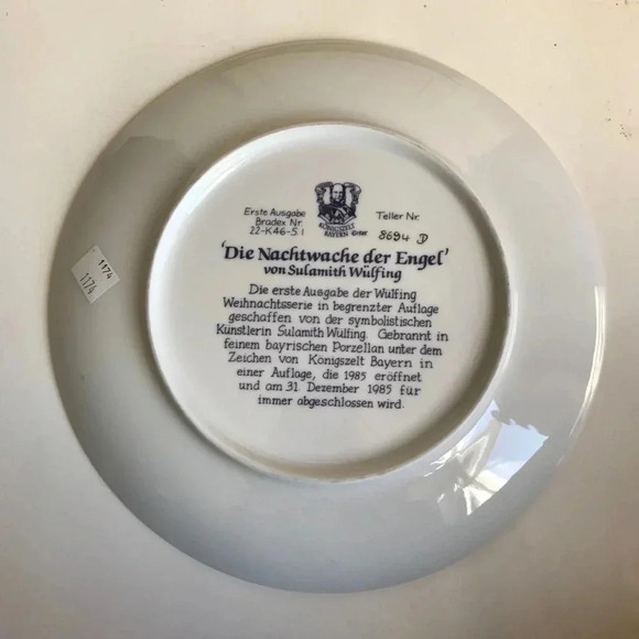 Konigszelt Bayern Plate Die Nachtwache Der Engel - Picture 4 of 4